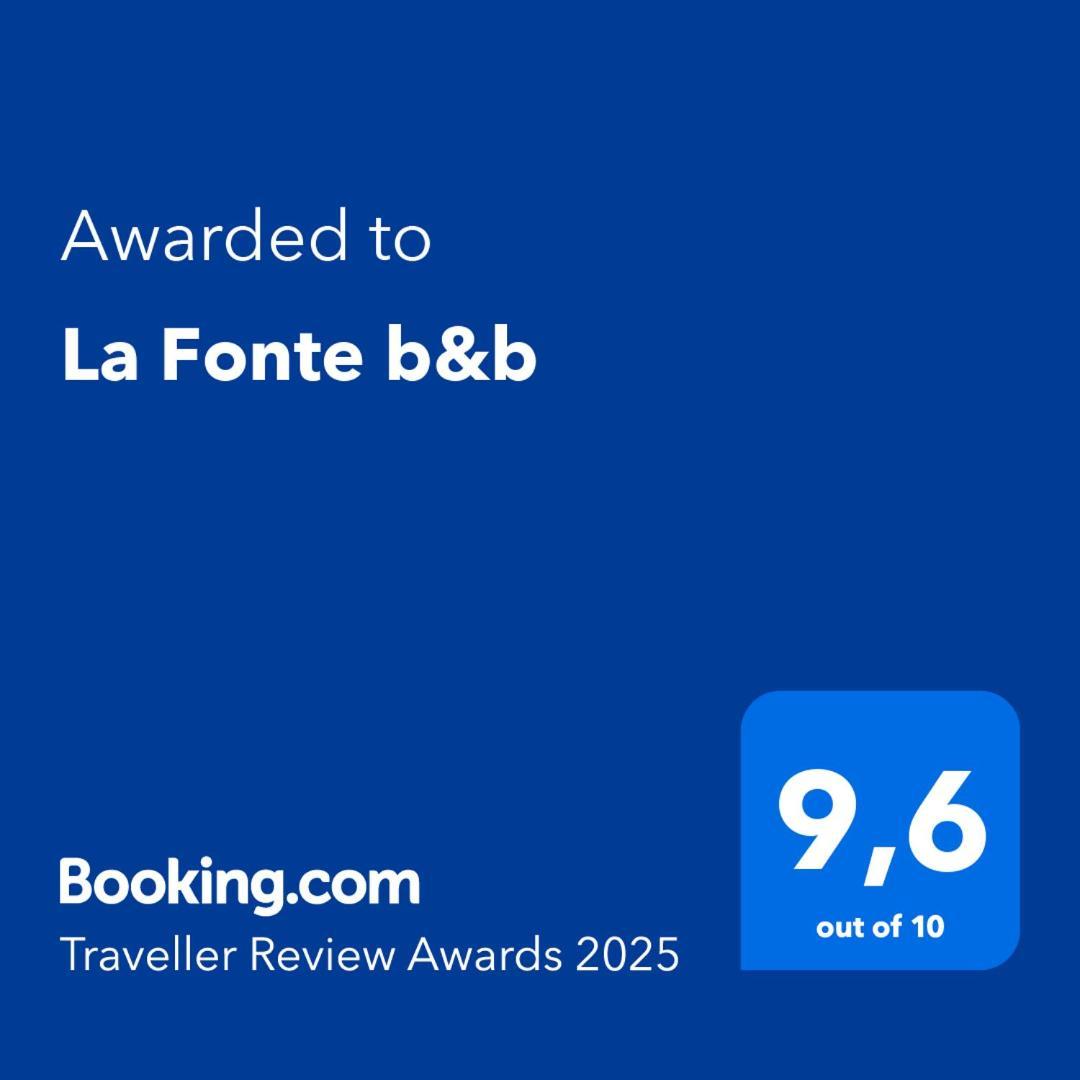 La Fonte B&B Пиетралунга Екстериор снимка
